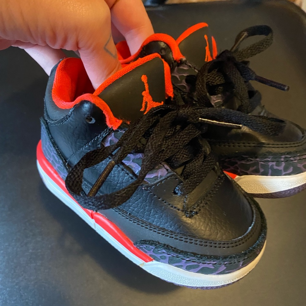 Jordan 3 retro "crimson" td 5c